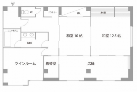 【禁菸】★頂樓★ 可一覽日本海全景的特別日式西式客房