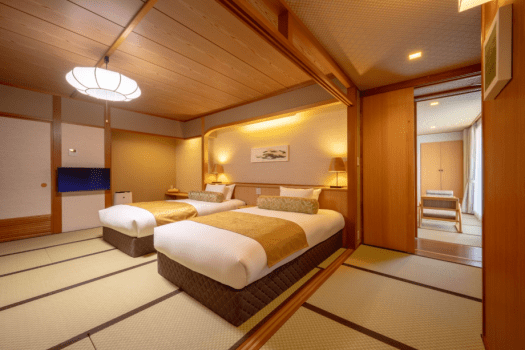 [Non-Smoking] Oceanfront Japanese-Style Room with Sea of Japan View [Premium Connecting Room]