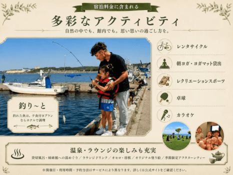 【連泊で10%お得】五能線沿線の絶景・白神山地を満喫 オリジナルビュッフェ~オールインクルーシブ~ 【連泊で10%お得】五能線沿線の絶景・白神山地を満喫 オリジナルビュッフェ~オールインクルーシブ~