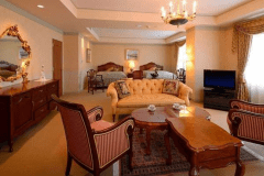 最上階のスイートルーム