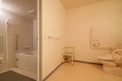 ハートフルルームのバスルーム