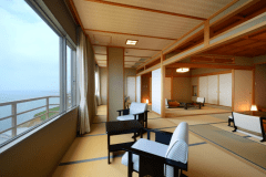 最上階の特別和洋室