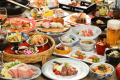 A wide variety of Japanese and local Aomori dishes in our buffet.