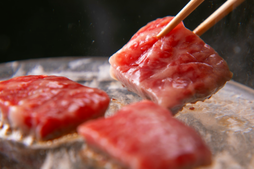 近江牛水晶プレート焼き