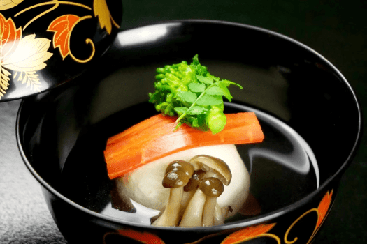 （料理例）月替わりのお椀　※内容は月で変わります