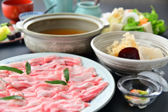 極上ブランド豚「藏尾ポーク」のしゃぶしゃぶ（イメージ）