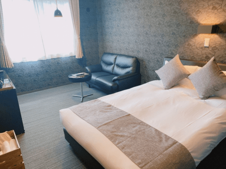 108号室、208号室、ダブルのお部屋です。