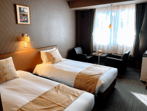 105号室、205号室、ツインのお部屋です。