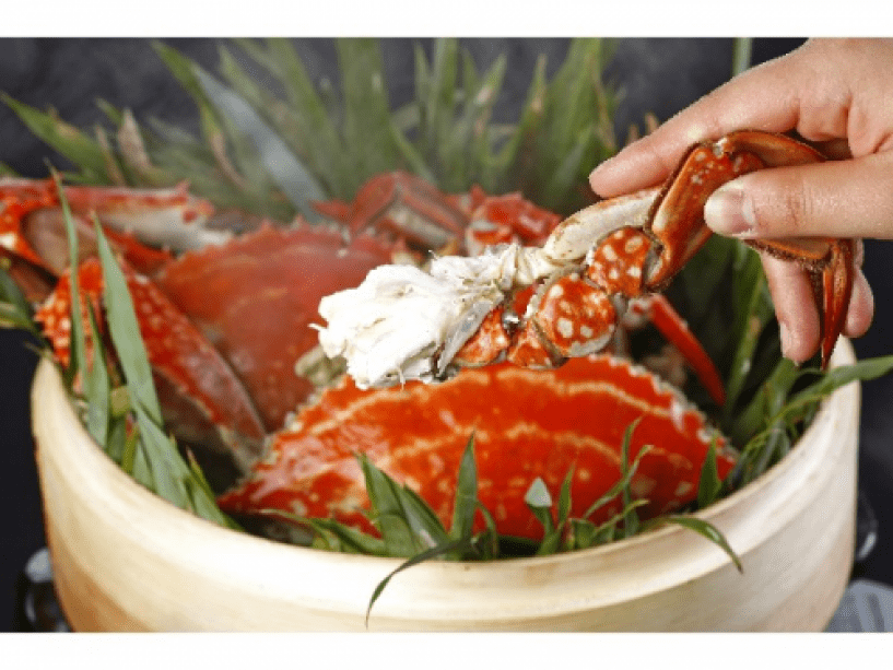 渡りかにの潮炊き