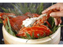 渡りかにの潮炊き