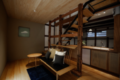 【スタンダードスイート】＜ 蔵の間 ＞和洋室　メゾネット　64.9平米　2024年8月リニューアル