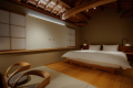 【RYOKAN KURASHIKI + Residence】bed without meals