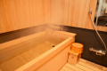 The private cypress bathtub is one of our most attractive points. Please enjoy it to its fullest. The private cypress bathtub is one of our most attractive points. Please enjoy it to its fullest.