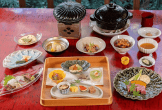 【スタンダード】夕朝食付プラン【旬の特別一品付&rdquo;四王寺会席&rdquo;】