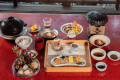 【お部屋食】夕朝食付プラン【旬の特別一品付&rdquo;四王寺会席&rdquo;】