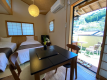 Japanese style twin bedroom  Season's dinner and breakfast plan(single bed on 2nd floor )There is a staircase going up to the 2nd floor.