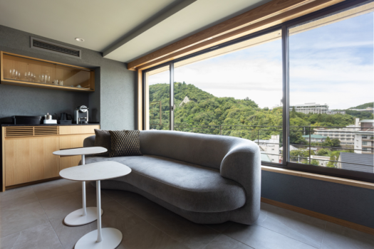 【附銀泉】套房『山法師』雙床 + 北歐桑拿（冷水浴）+ 銀泉半露天 + 露台【72平方公尺】