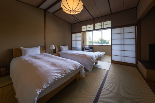 【本館／木造】和室ツイン＜2階＞【34平米】