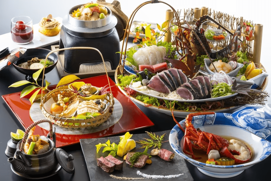 【旬彩物語／秋麗コース】土佐あかうしの食べ比べや地物伊勢海老など秋の恵みを堪能する最上級プラン