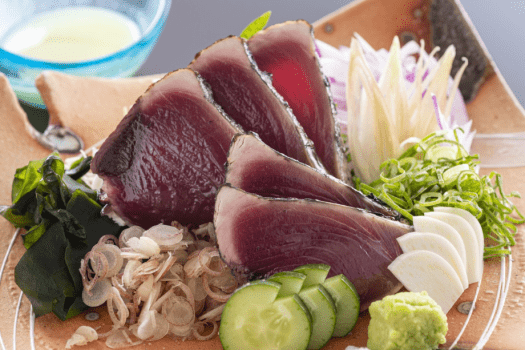 鰹の藁焼きたたき