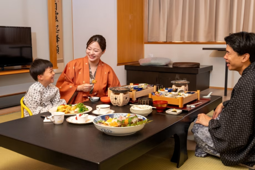 思い出に残る時間をお部屋でゆったりとお過ごしいただけます。