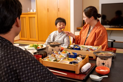 お子様連れでも安心！周りを気にすることなく、ゆったりとした時間をお楽しみください。