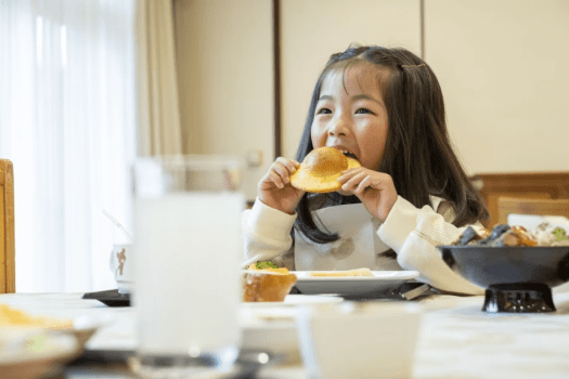 大人気の高知名物ぼうしパンなどお子様にも喜んでいただけるメニューをご用意しております。