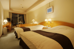 (禁煙)【千寿】洋室スタンダードツイン＜広めの32平米＞