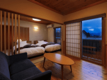 離れ和洋室（ツイン＋次の間4.5畳＋踏込2畳）