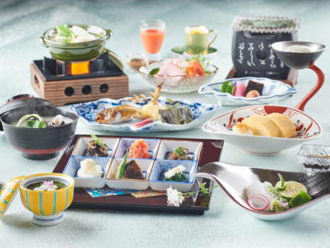 朝食イメージ。「東郷湖の鬼しじみの味噌汁」大きさ日本一と言われる希少なしじみ。濃厚な旨味が一杯のお椀に凝縮される。