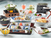 朝食イメージ。「東郷湖の鬼しじみの味噌汁」大きさ日本一と言われる希少なしじみ。濃厚な旨味が一杯のお椀に凝縮される。