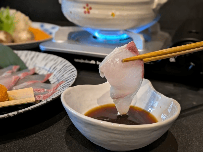 【冬季限定】大分ブランド魚「カボス鰤」の鰤しゃぶ会席プラン