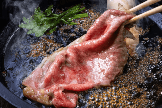 昴会席（強肴）和牛すき焼き