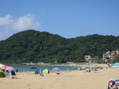 夕日ヶ浦海水浴場は、遠浅のロングビーチ♪老若男女問わずお楽しみいただけます☆彡