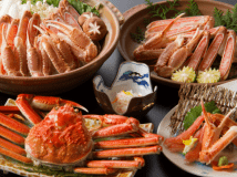 【茹で蟹１杯付き】カニ天ぷら付♪ズワイガニ2.5杯相当  ＜かに満喫コース＞