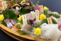 旬魚の舟盛