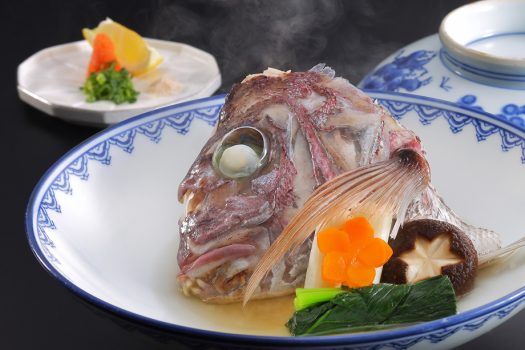 【鯛づくし蒸し物】兜蒸し（※イメージです）