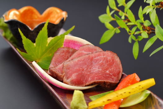 【前菜】山形牛もも肉のたたき ※イメージ