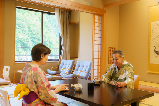 お部屋は新館の「東館DX」をご用意いたします。