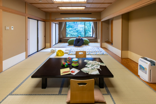 【ウェルカムベビー認定客室（禁煙）】安心してお寛ぎいただけるためにベビー仕様となっております。