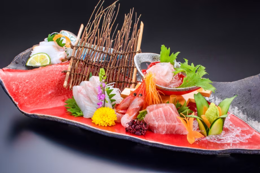 【季節の会席料理】庄内浜の鮮魚 　盛り合せ（2025年9月末迄）
