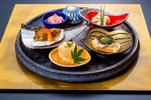 【冬の華やぎ会席】冬の彩り5点盛