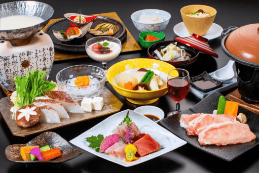 冬の賑わい会席