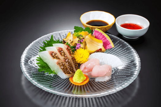 【季節の会席料理】鮮魚盛り合せ