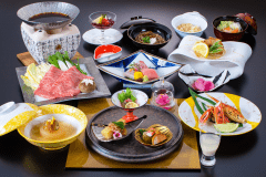 【基本方案】享受時令風味和奢華食材！季節性懷石料理