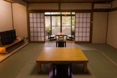 【愛犬宿泊可】　＜部屋食＞温泉風呂付　和室10畳+ゆとりの広縁付き