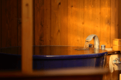 C Type－①（藍・橙）和室＋ベッドルーム＋サンルーム＋露天風呂