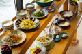 「秋」の秋づくしプラン　～　４種の希少キノコ＆原木舞茸と蔵王産椎茸を味わう　～　【きのこプラン】