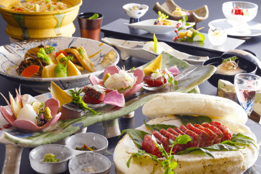 姫路和牛塩釜焼付き会席