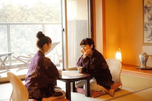 客室滞在シーン（イメージ）